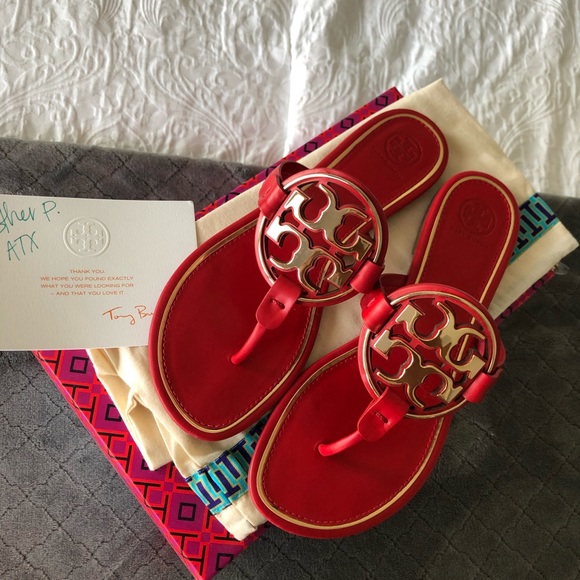 Tory Burch Metal Millers - Picture 1 of 8